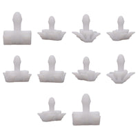 Fästclips – 10-pack – Stabil montering