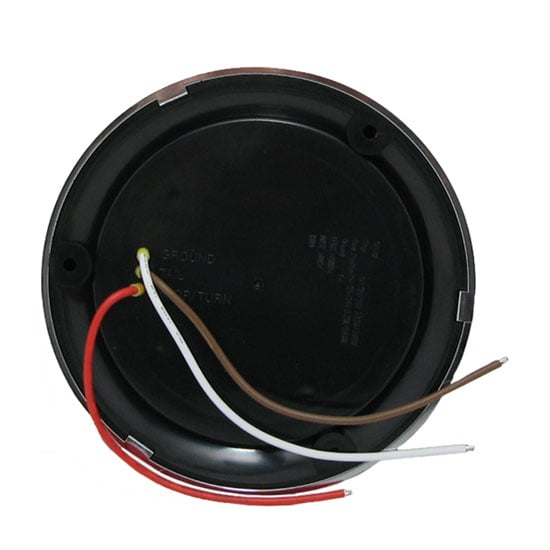 Baklampa 145RME Röd – produktvy från sidan | LEA