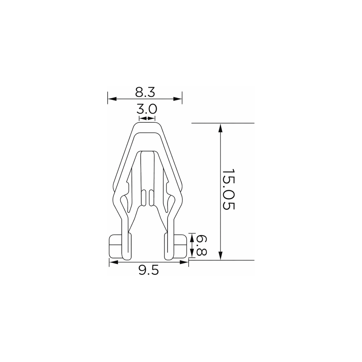 Fästclips Toyota Auris/Camry m.fl. – 10-pack