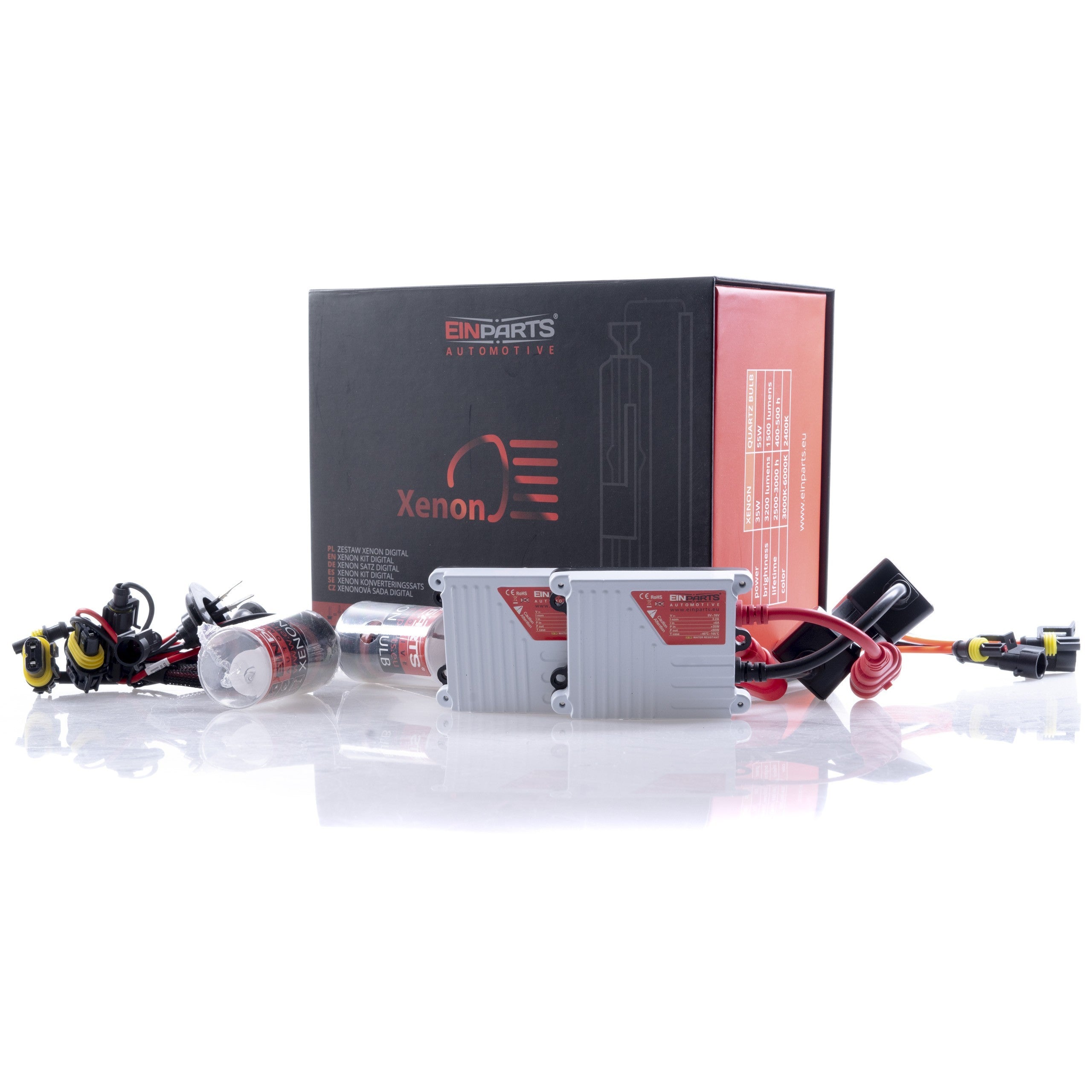 Xenonkit – H11M – PGJ19–2 – 6000K – 35 W – 9V - 16V