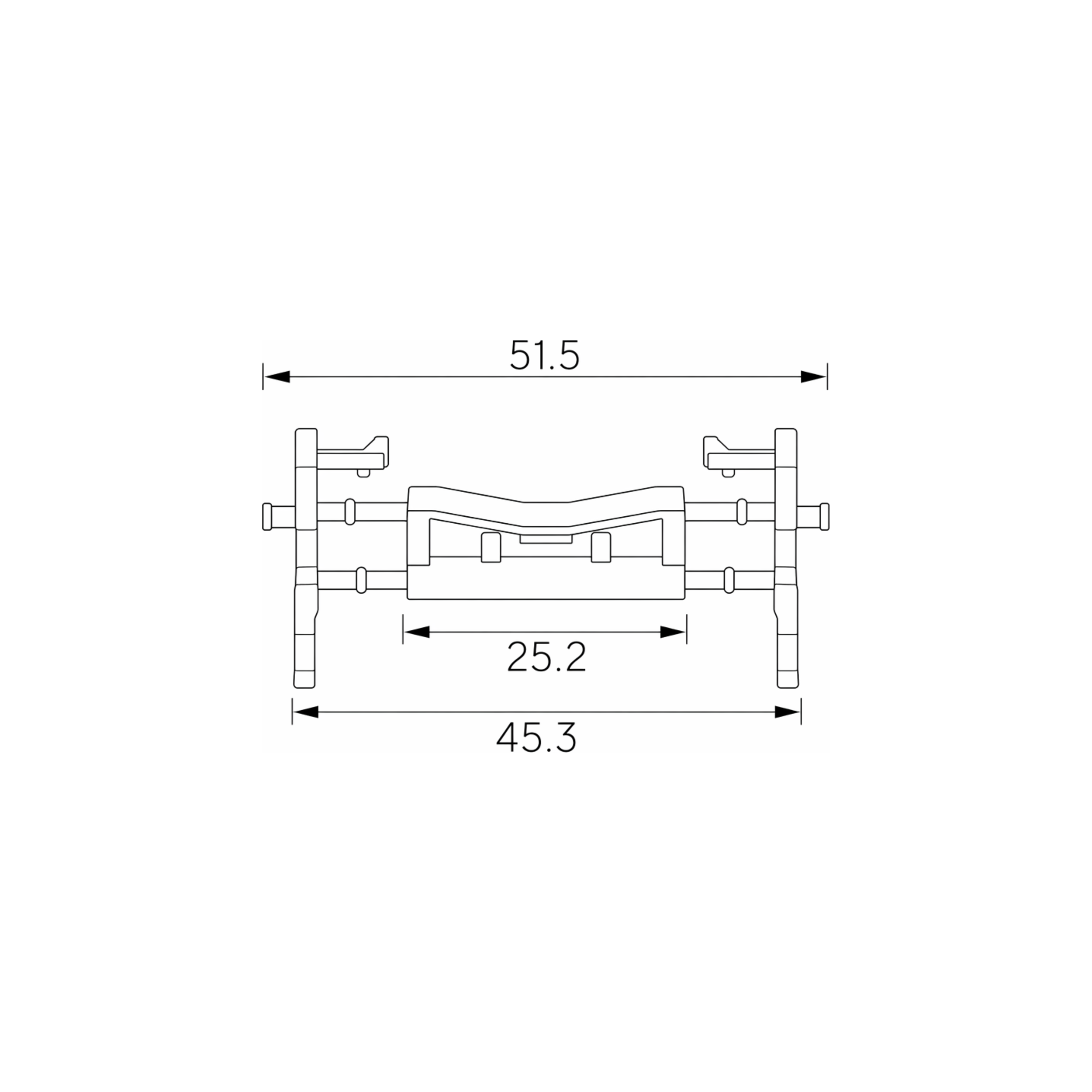 Fästclips Mitsubishi Asx/Lancer VIII – 10-pack
