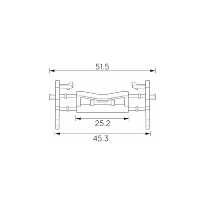 Fästclips Mitsubishi Asx/Lancer VIII – 10-pack