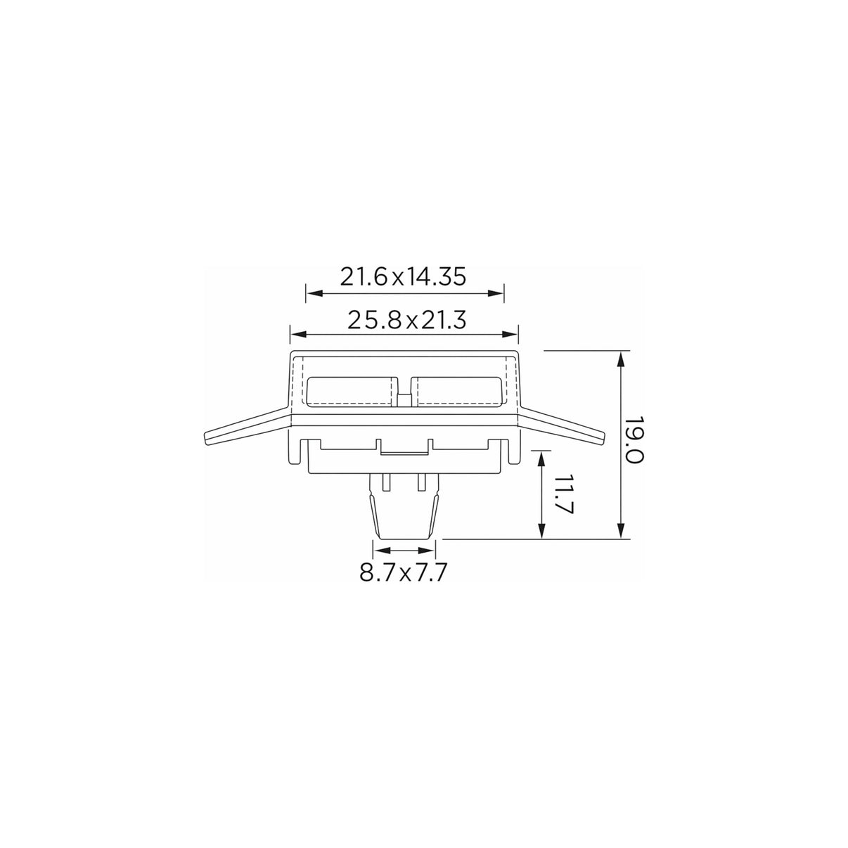 Fästclips – 10-pack – Stabil montering