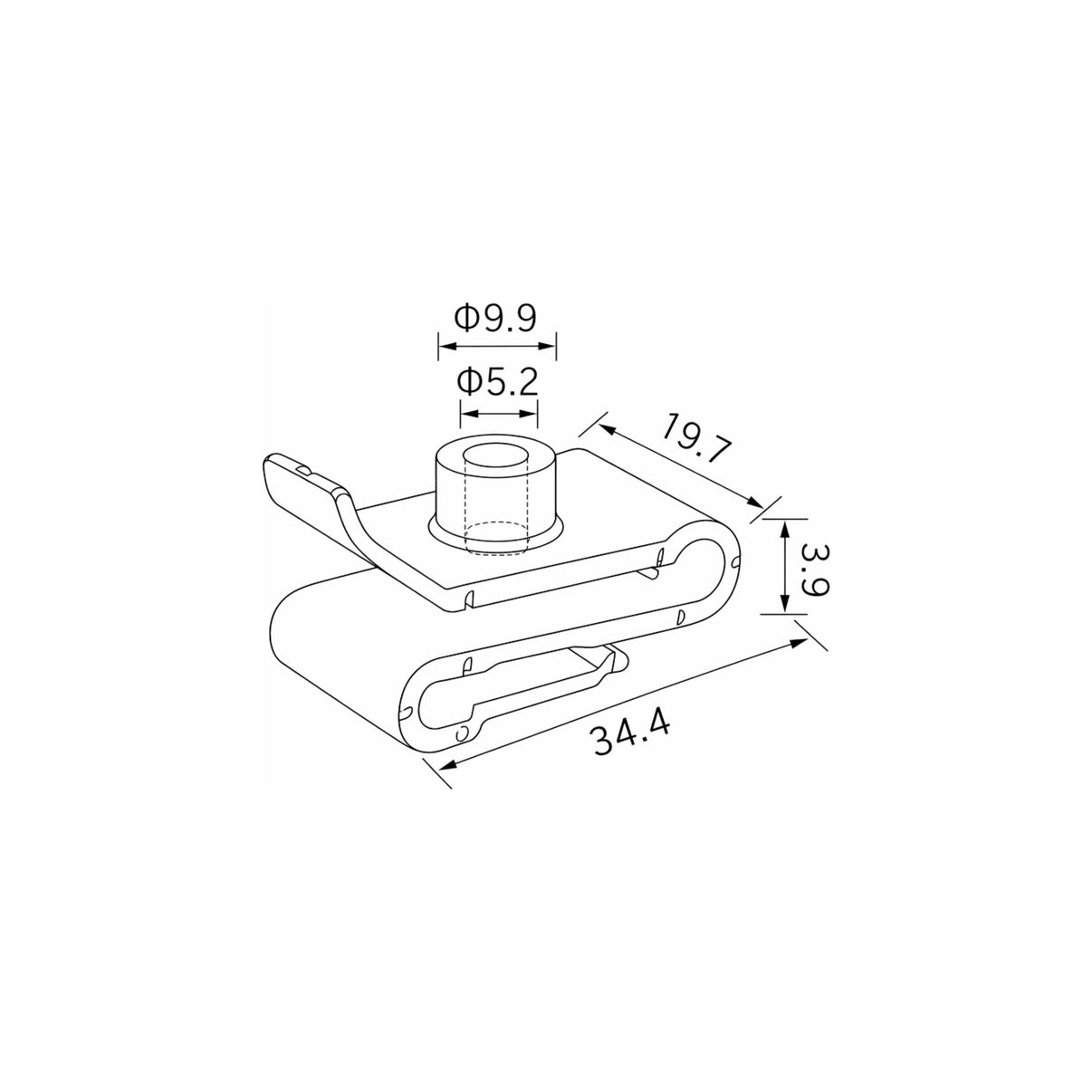 Fästclips Toyota Aygo/Highlander/Kluger m.fl. – 10-pack