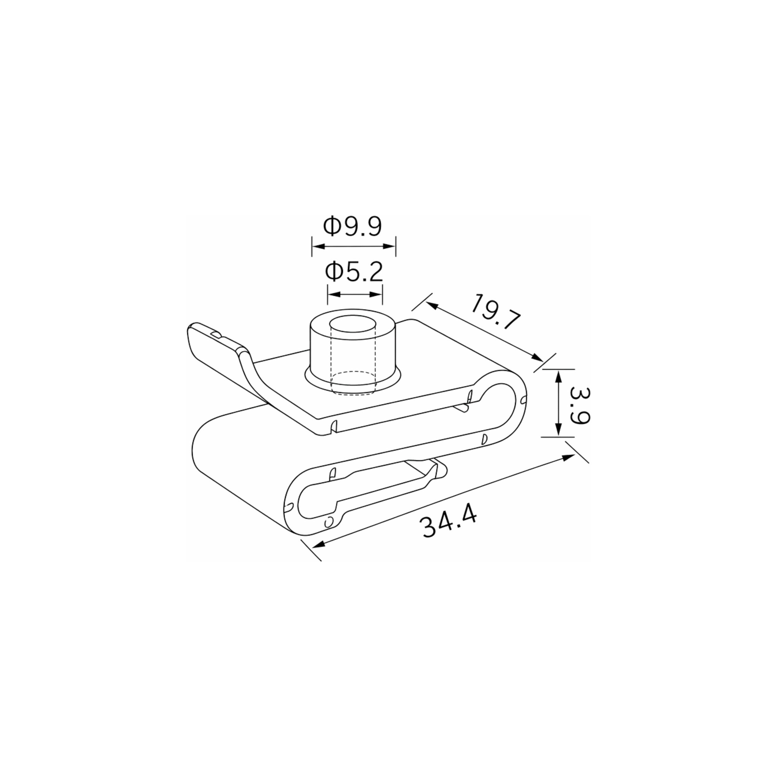 Fästclips Toyota Aygo/Highlander/Kluger m.fl. – 10-pack