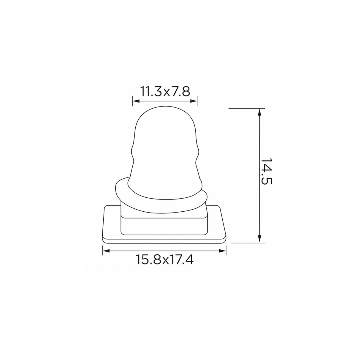 Fästclips VW Passat B5/Fiat Ulysse