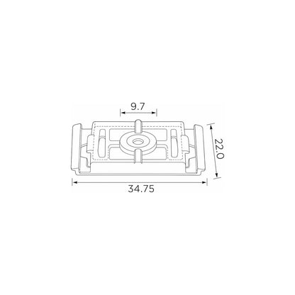 Fästclips – 10-pack