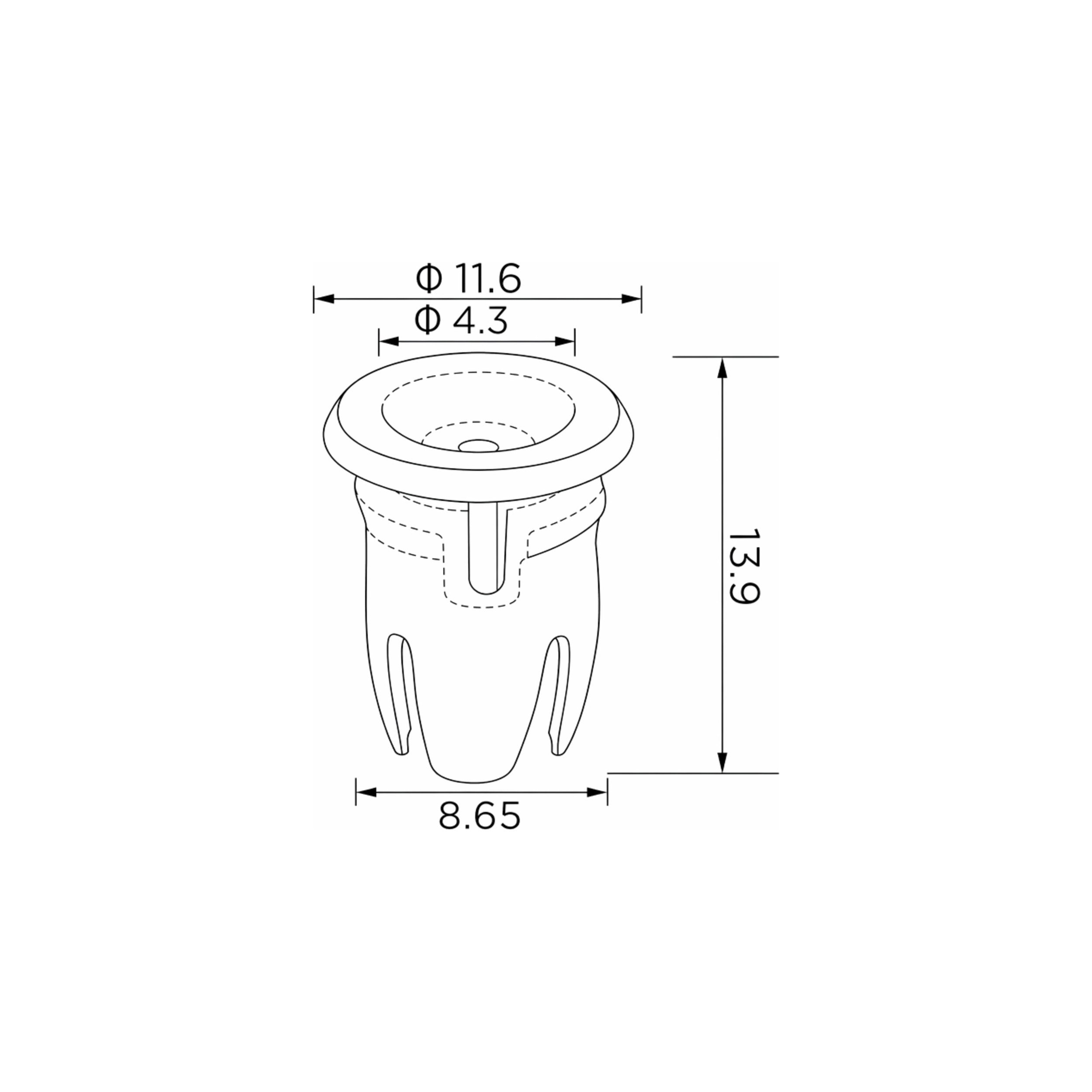 Fästclips – 10-pack