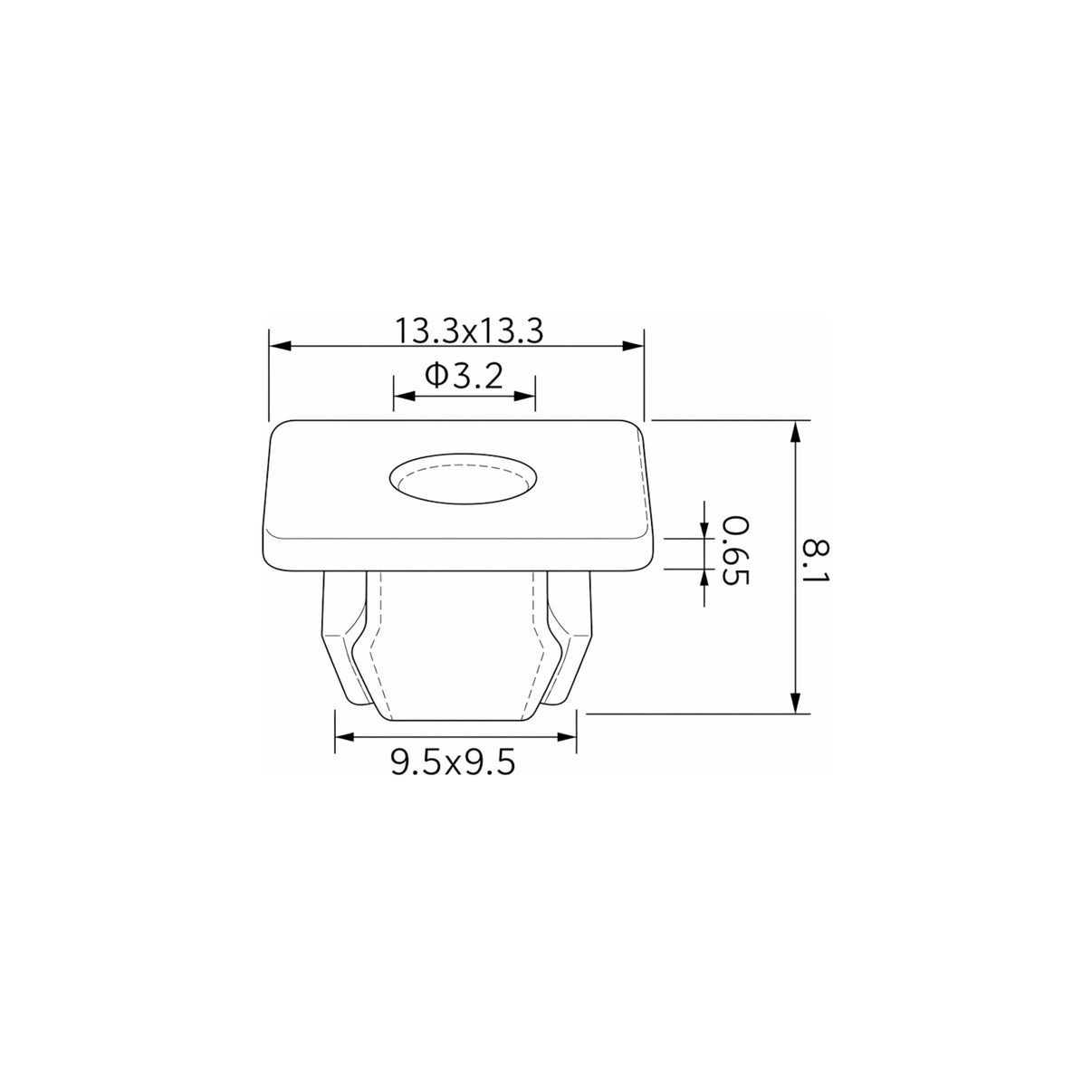Fästclips Fiat Grande Punto/Punto Evo m.fl. – 10-pack