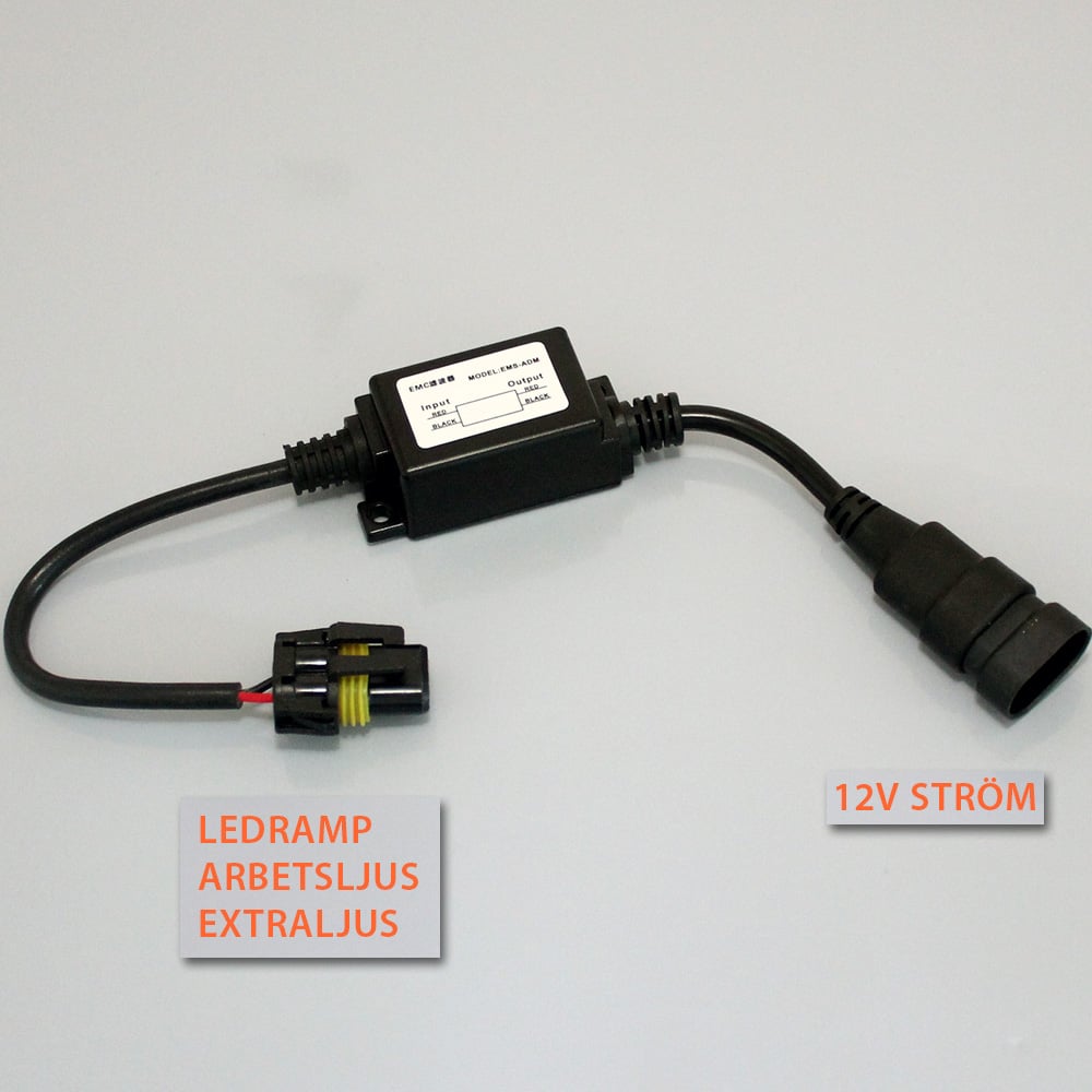 EMC Avstörningsfilter – närbild detaljer | Carlevel