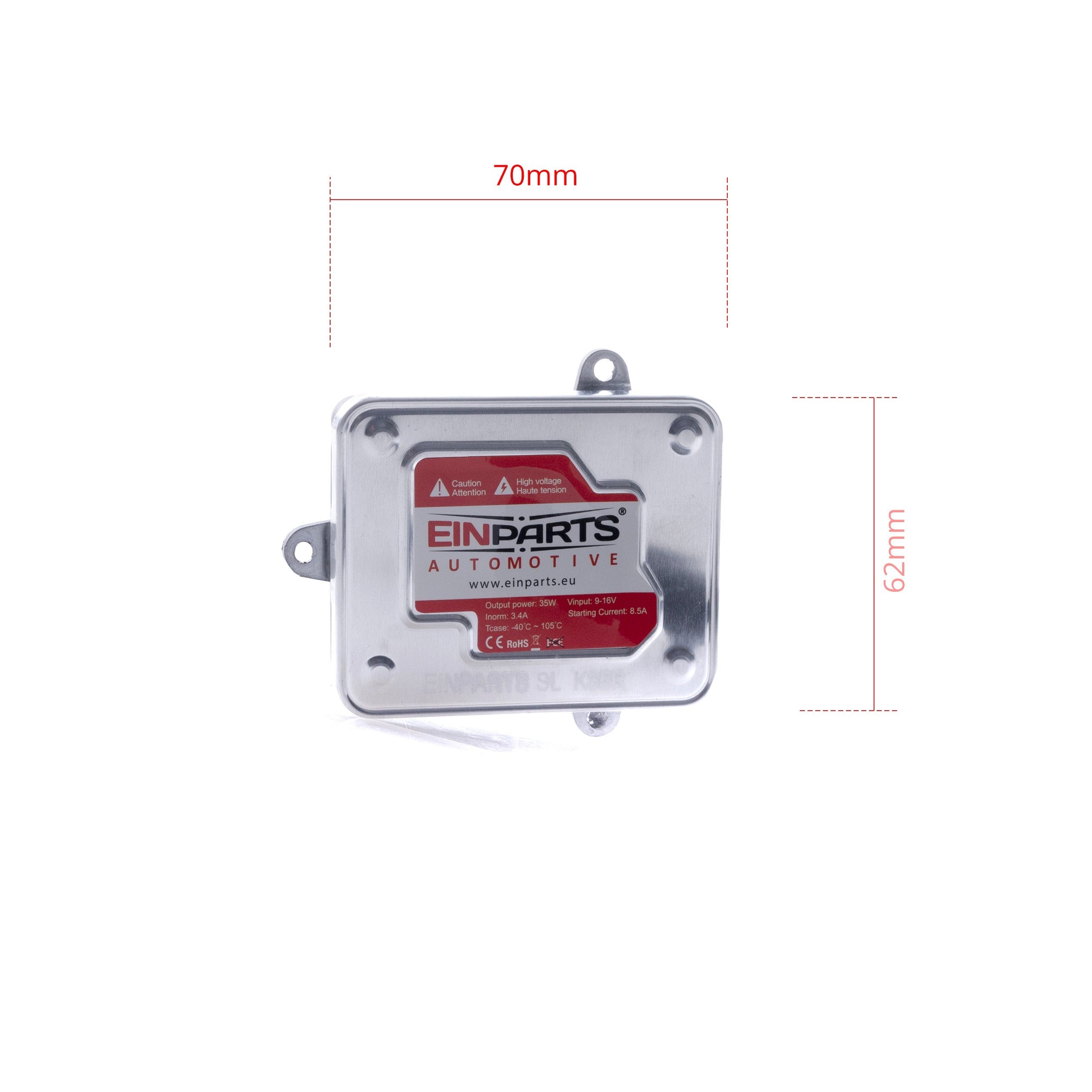 Xenonkit – H1 – P14,5S – 6000K – 35 W – 9V - 16V