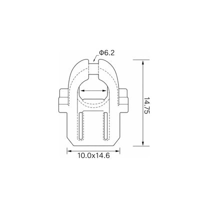 Fästclips Honda Accord V/Cr-V I – 10-pack