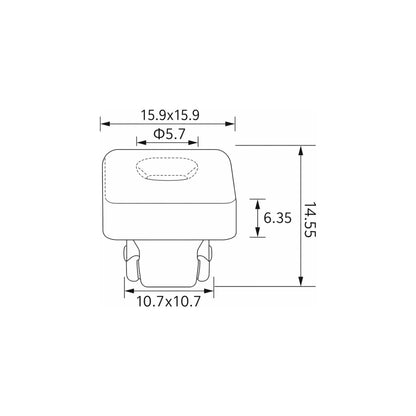 Fästclips – 10-pack
