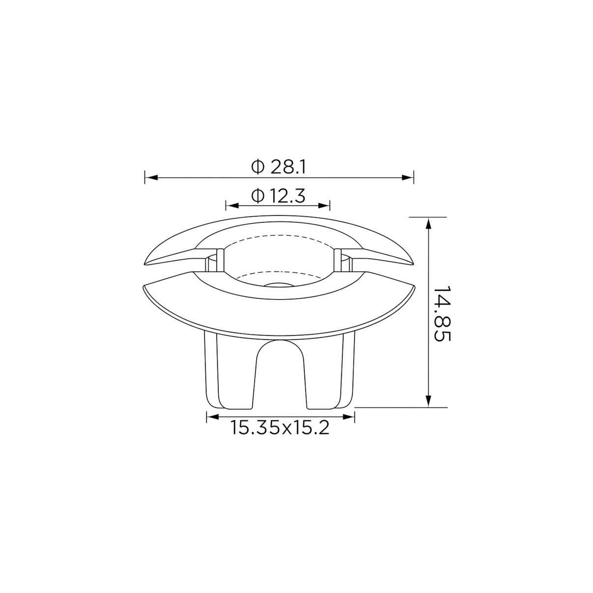 Fästclips – 10-pack