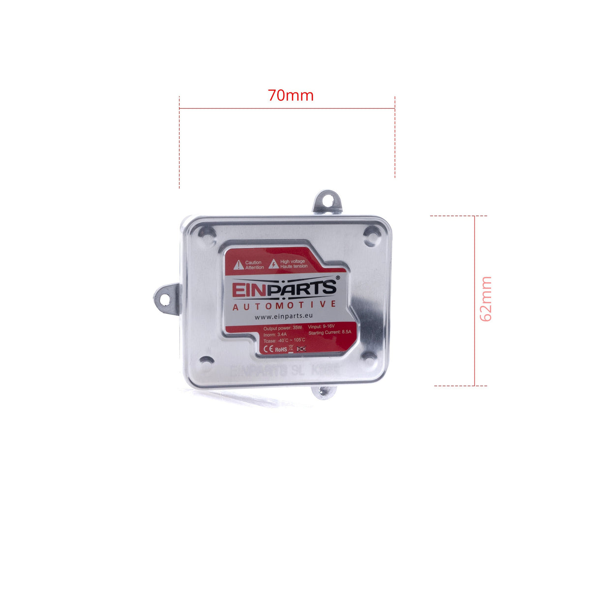 Xenonkit – H7 – PX26D – 6000K – 35 W – 9V - 16V