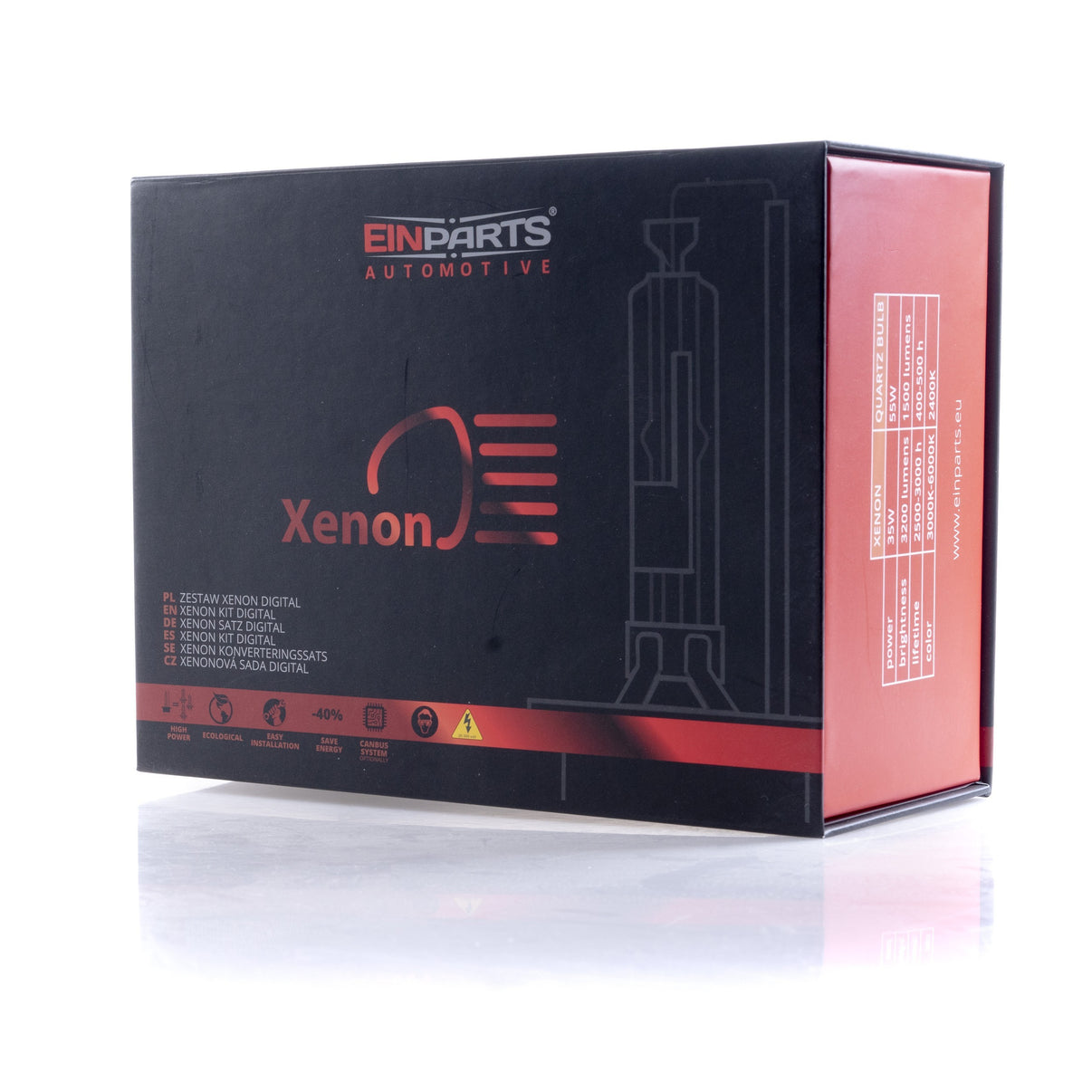 Xenonkit – H7 – PX26D – 6000K – 35 W – 9V - 16V