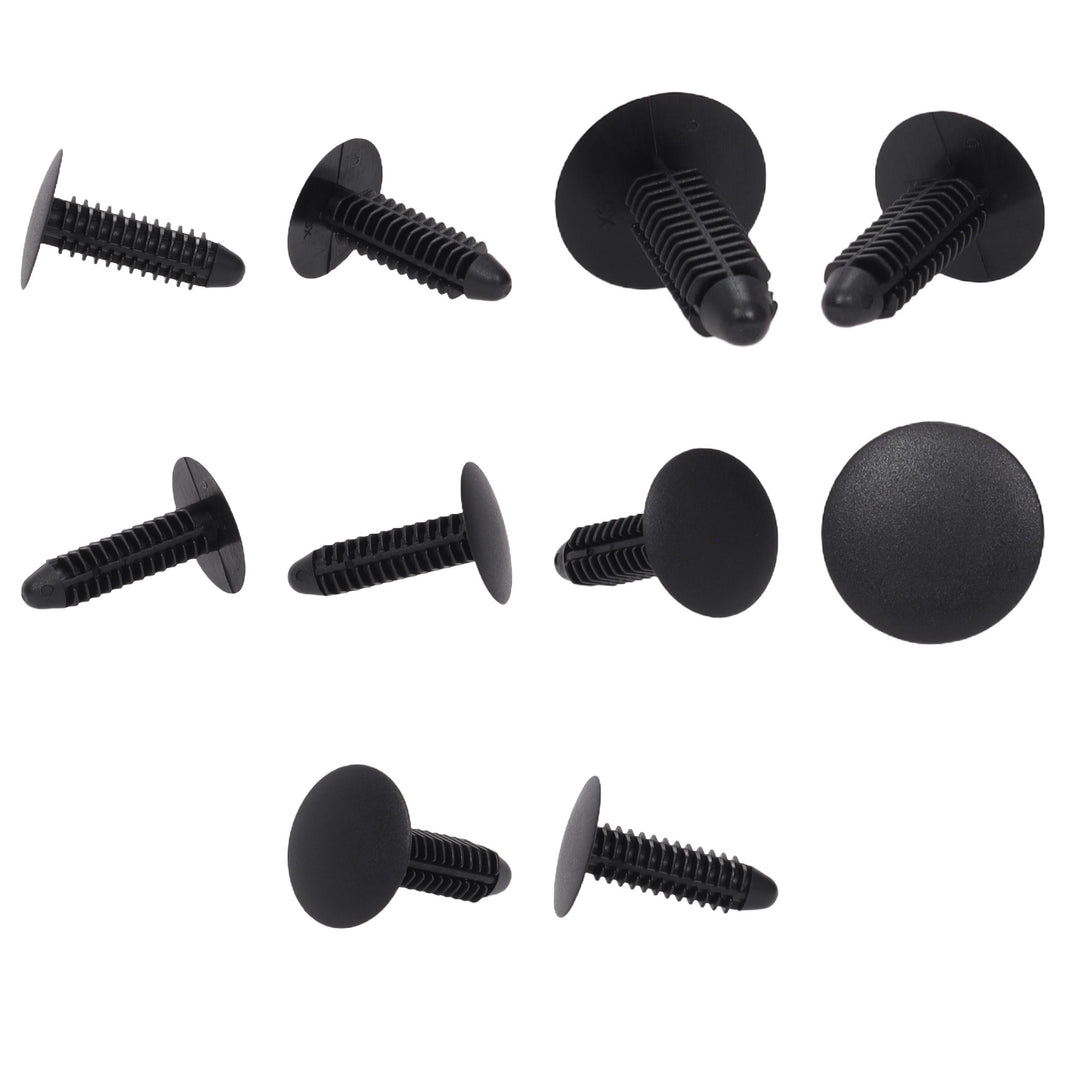Fästclips – 10-pack – Stabil montering, Fiskbensprofil