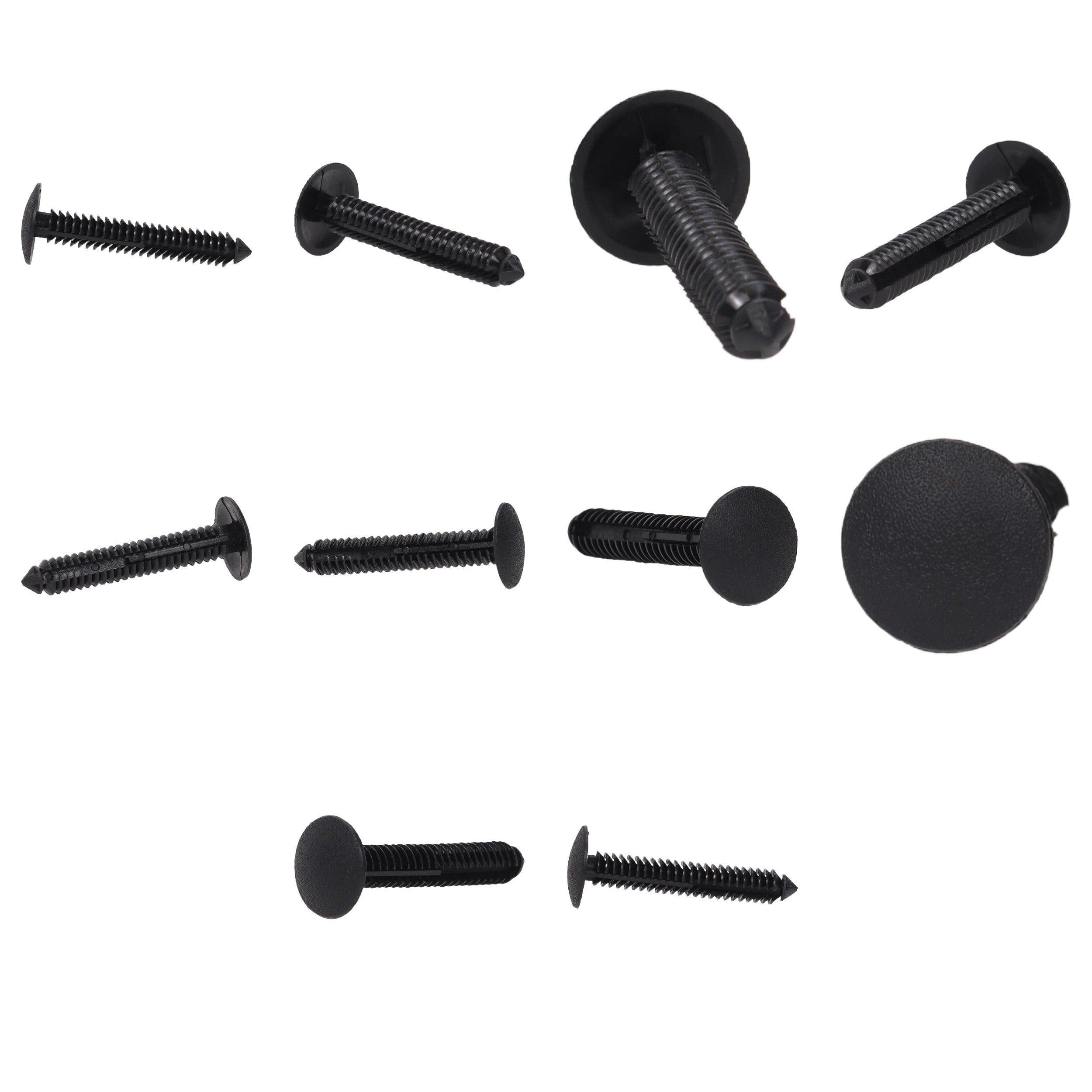 Fästclips – 10-pack – Stabil montering, Fiskbensprofil