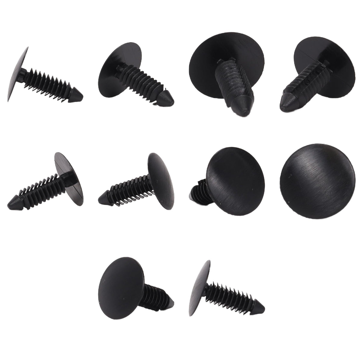 Fästclips – 10-pack – Stabil montering, Fiskbensprofil