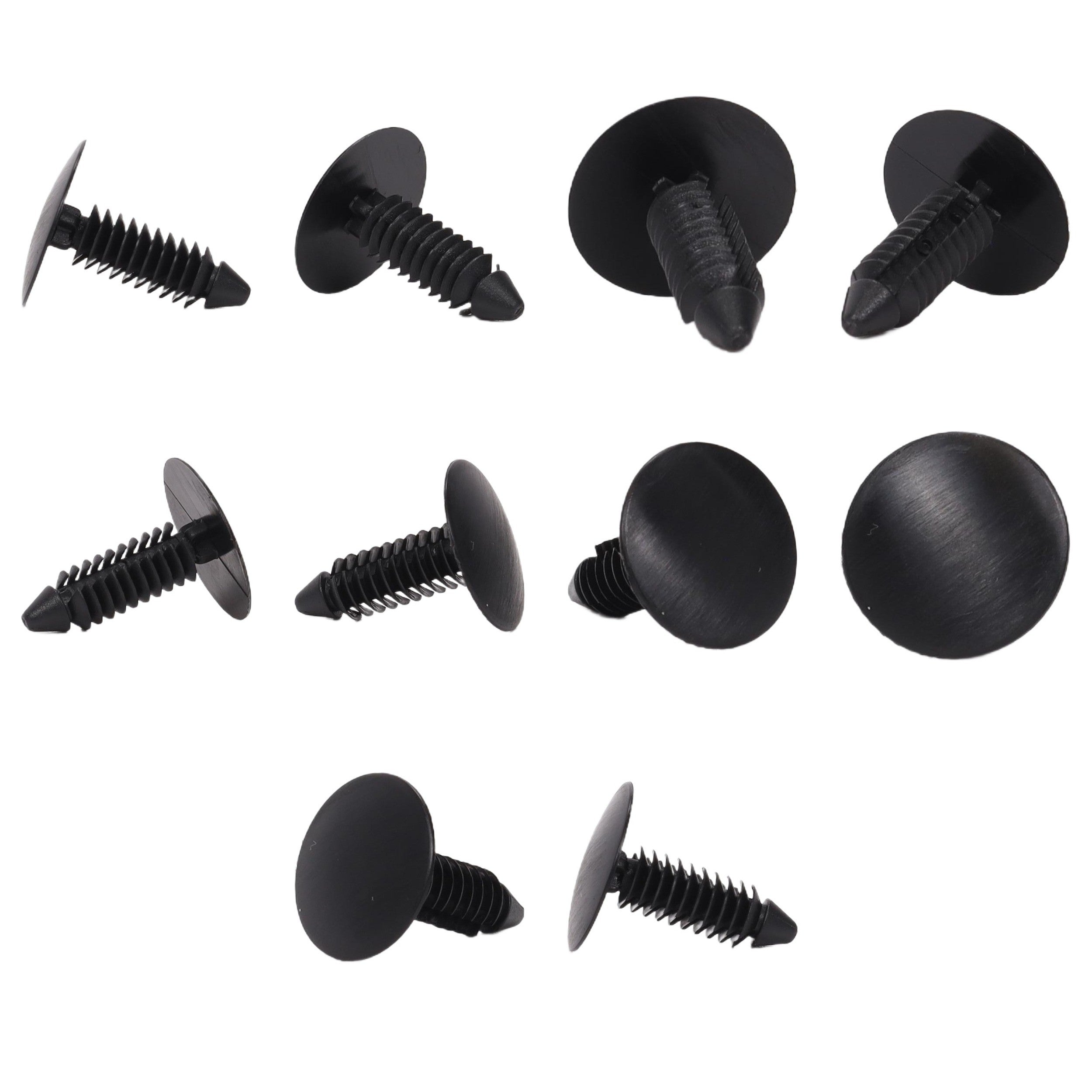 Fästclips – 10-pack – Stabil montering, Fiskbensprofil