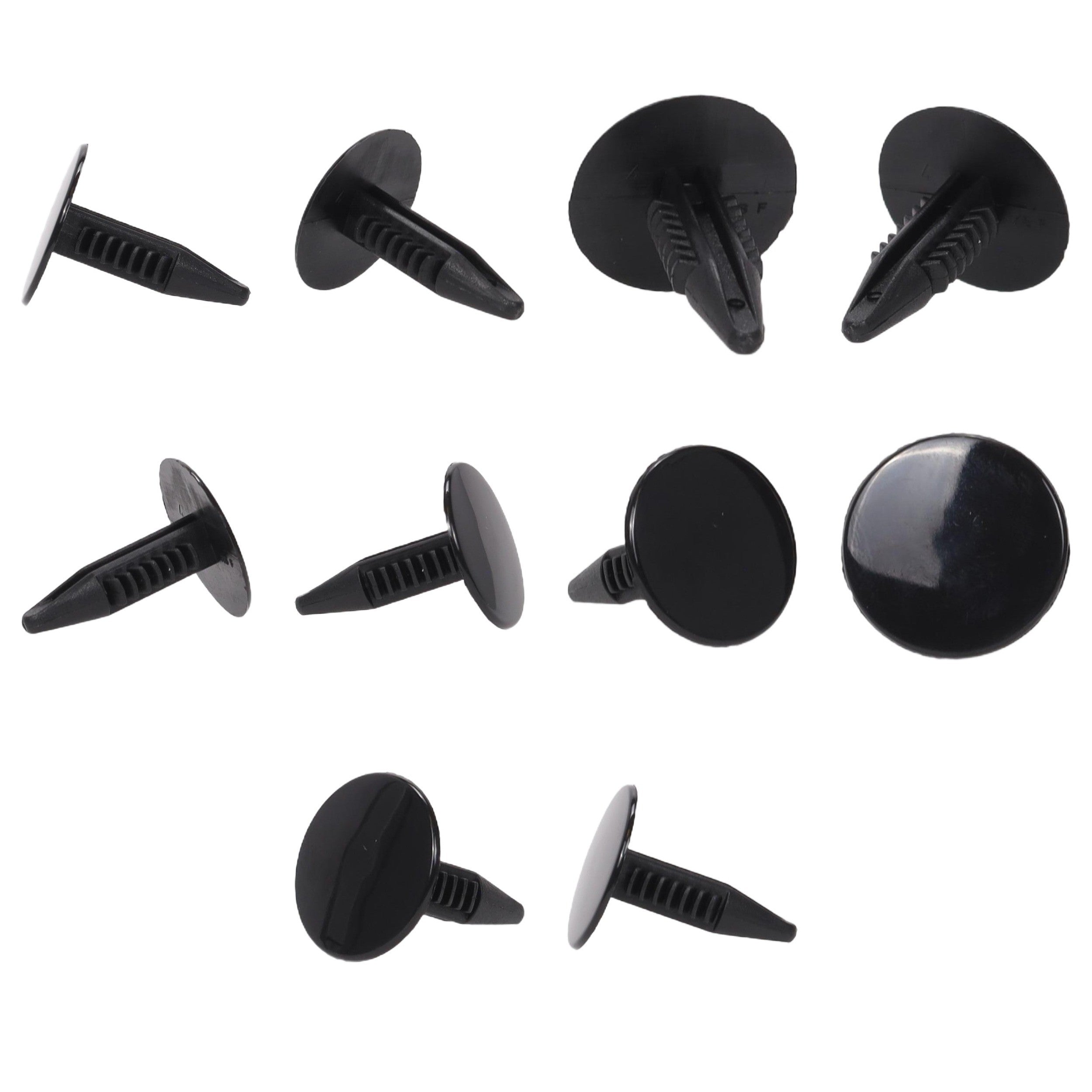 Fästclips – 10-pack – Stabil montering, Fiskbensprofil