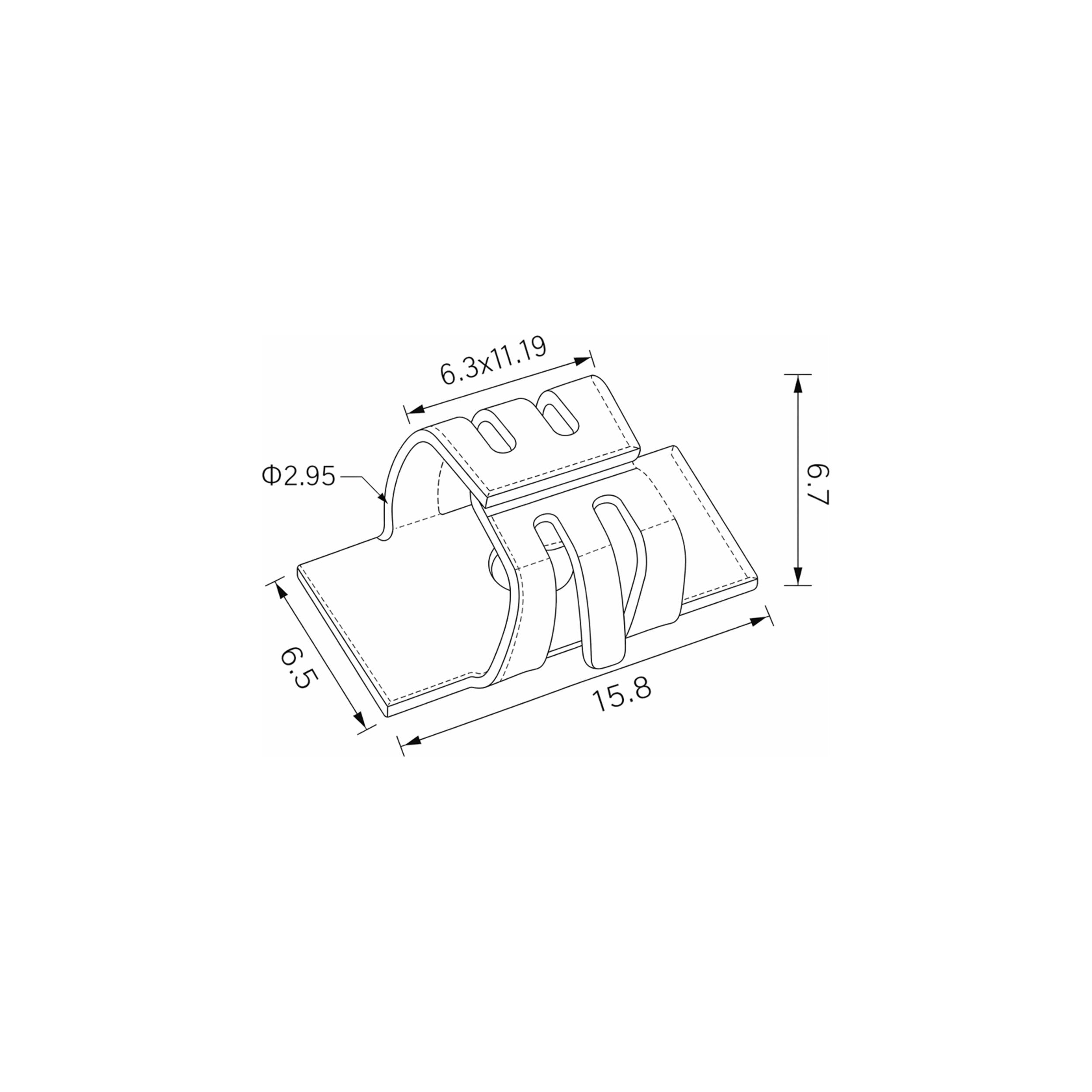 Fästclips – 10-pack