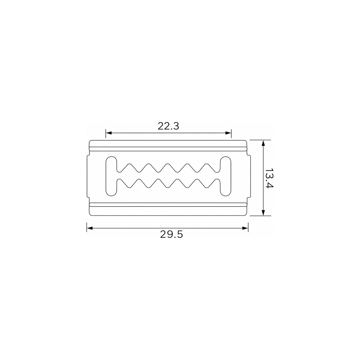 Fästclips Hyundai Accent IV/Accent I m.fl. – 10-pack