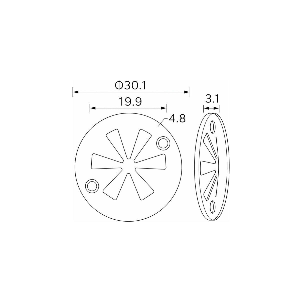 Fästclips Audi A1/A1 Sportback m.fl. – 10-pack