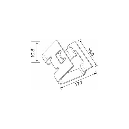 Fästclips Toyota Corolla/Matrix m.fl. – 10-pack