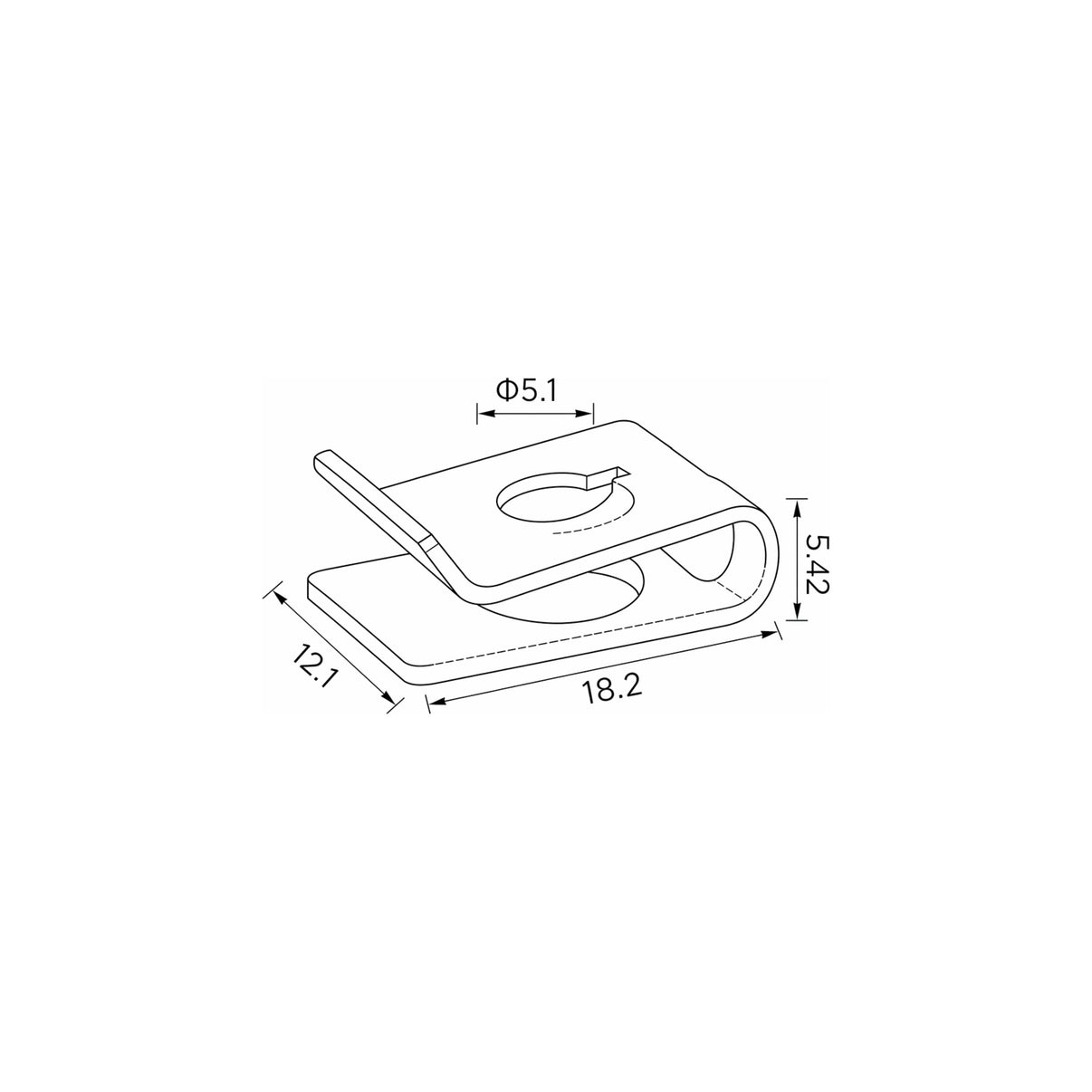 Fästclips Hyundai Accent V/Accent I m.fl. – 10-pack