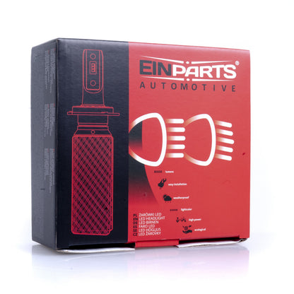 LED-konverteringssats – H16 – 6000K – 9V - 32V – PGJ19–3 – 2-pack