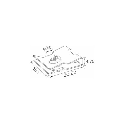 Fästclips VW Golf VI/Golf Plus V m.fl. – 10-pack