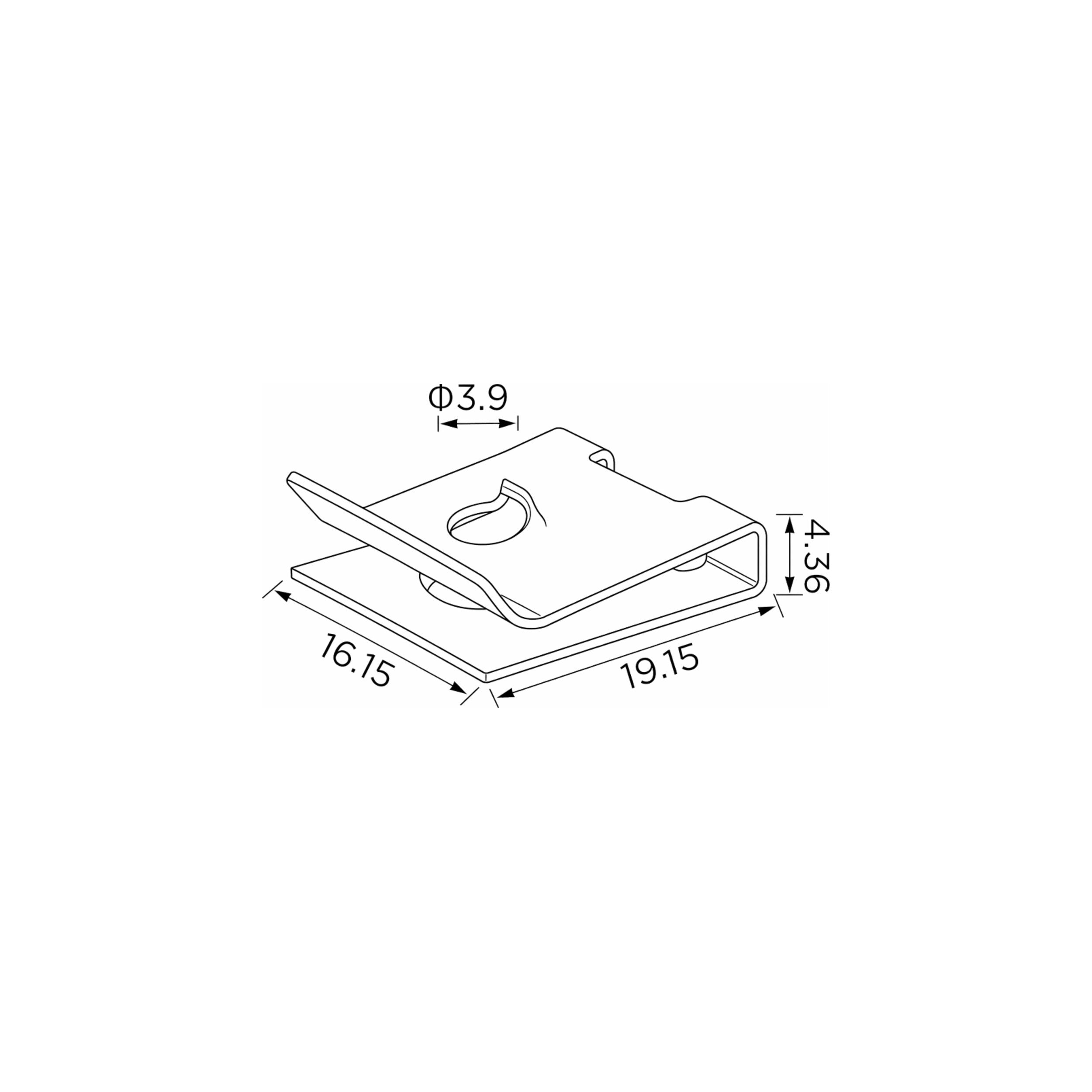 Fästclips Audi 100 C1/100 C2 Avant m.fl. – 10-pack