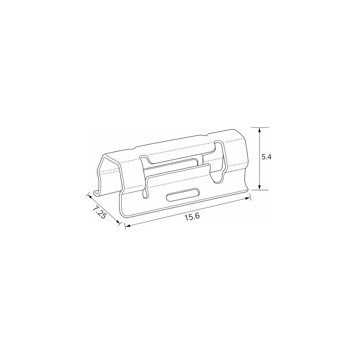 Fästclips DS 3/4 II m.fl. – 10-pack