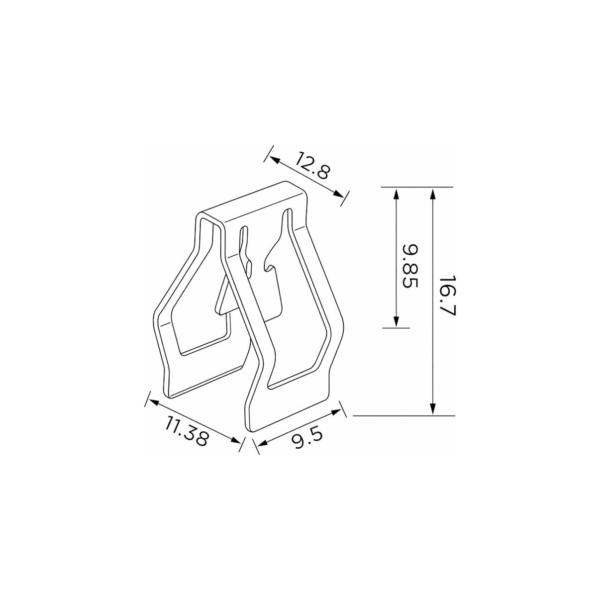 Fästclips Audi A3/A3 Sportback m.fl. – 10-pack