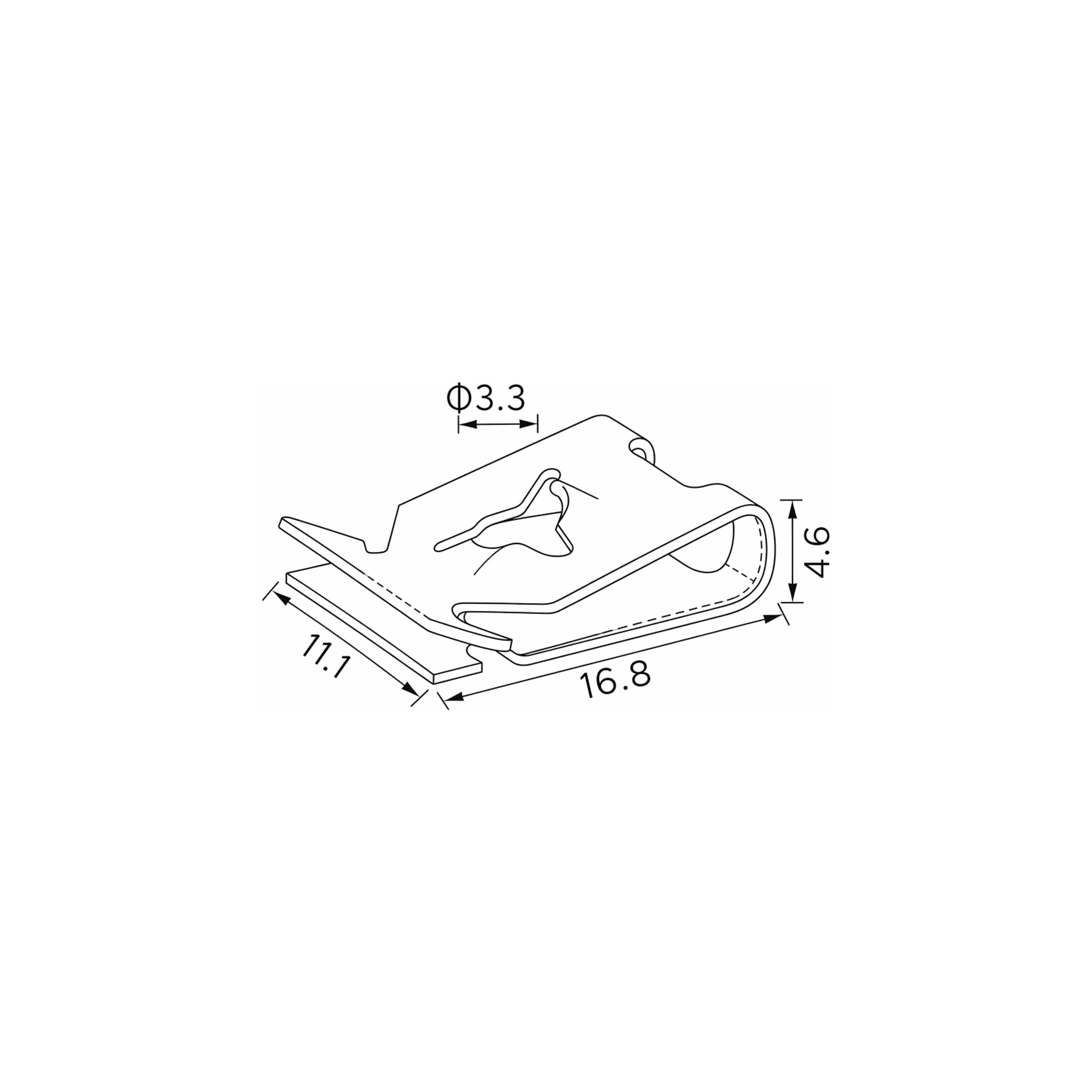 Fästclips Audi A1/A3 m.fl. – 10-pack