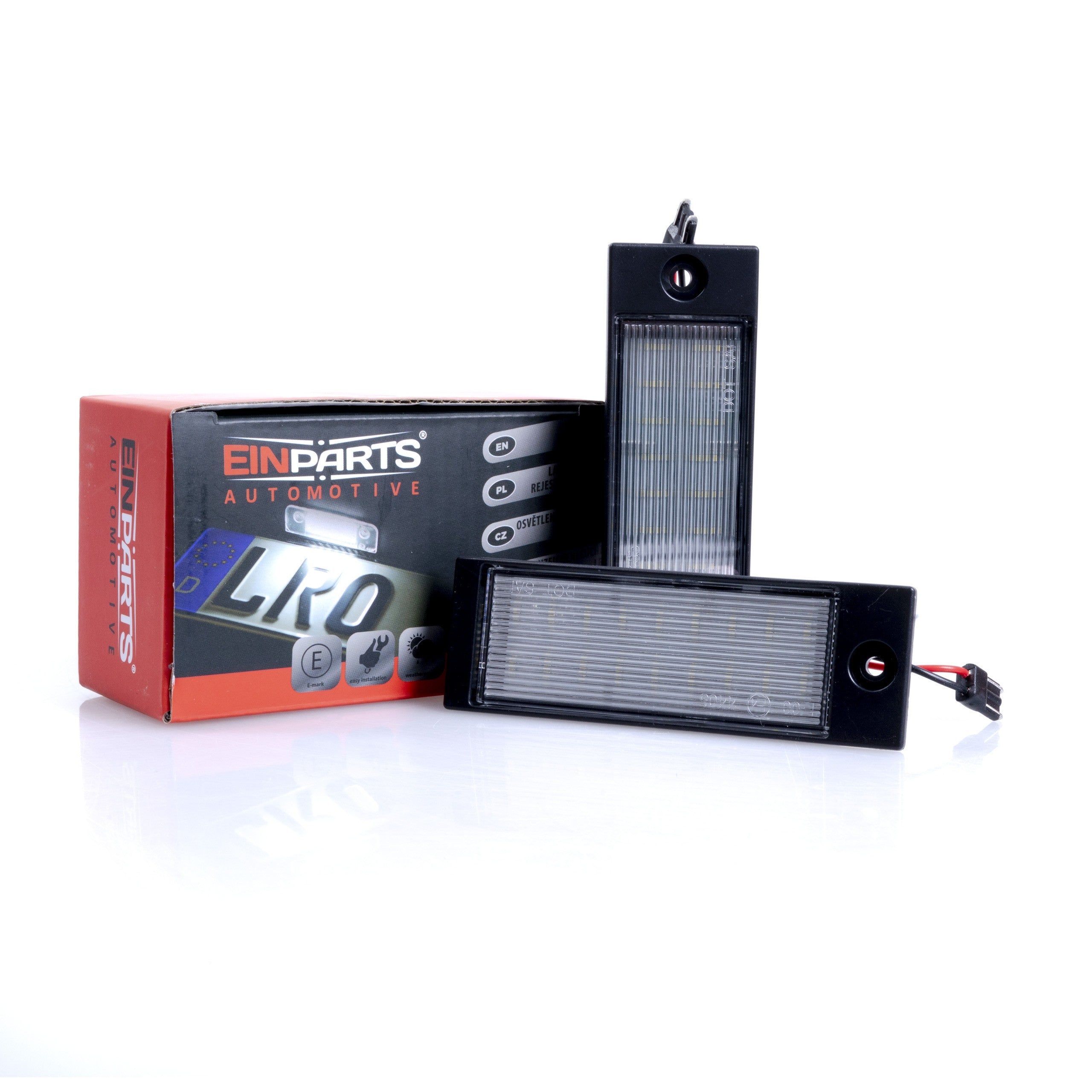 LED-skyltbelysning Hyundai Tucson/IX35 – 38 × 24 mm