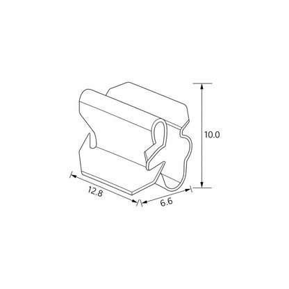 Fästclips VW Golf VI/Golf V m.fl. – 10-pack