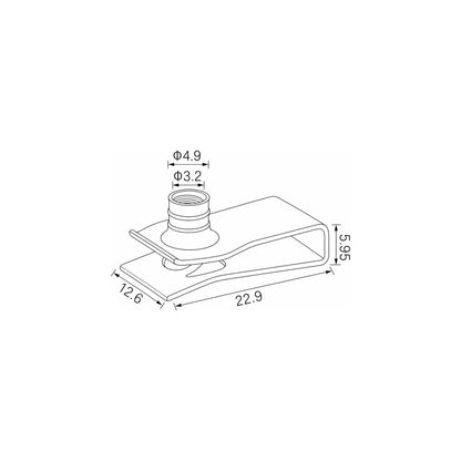 Fästclips Opel Astra F/Insignia A m.fl. – 10-pack