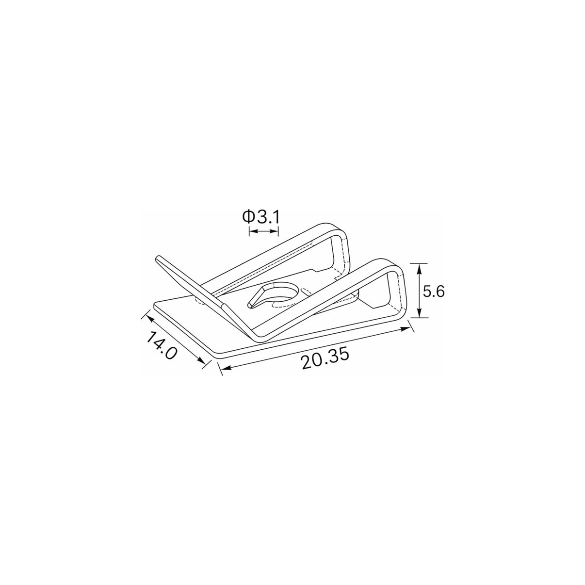 Fästclips Audi 100 C4/100 C4 Avant m.fl. – 10-pack
