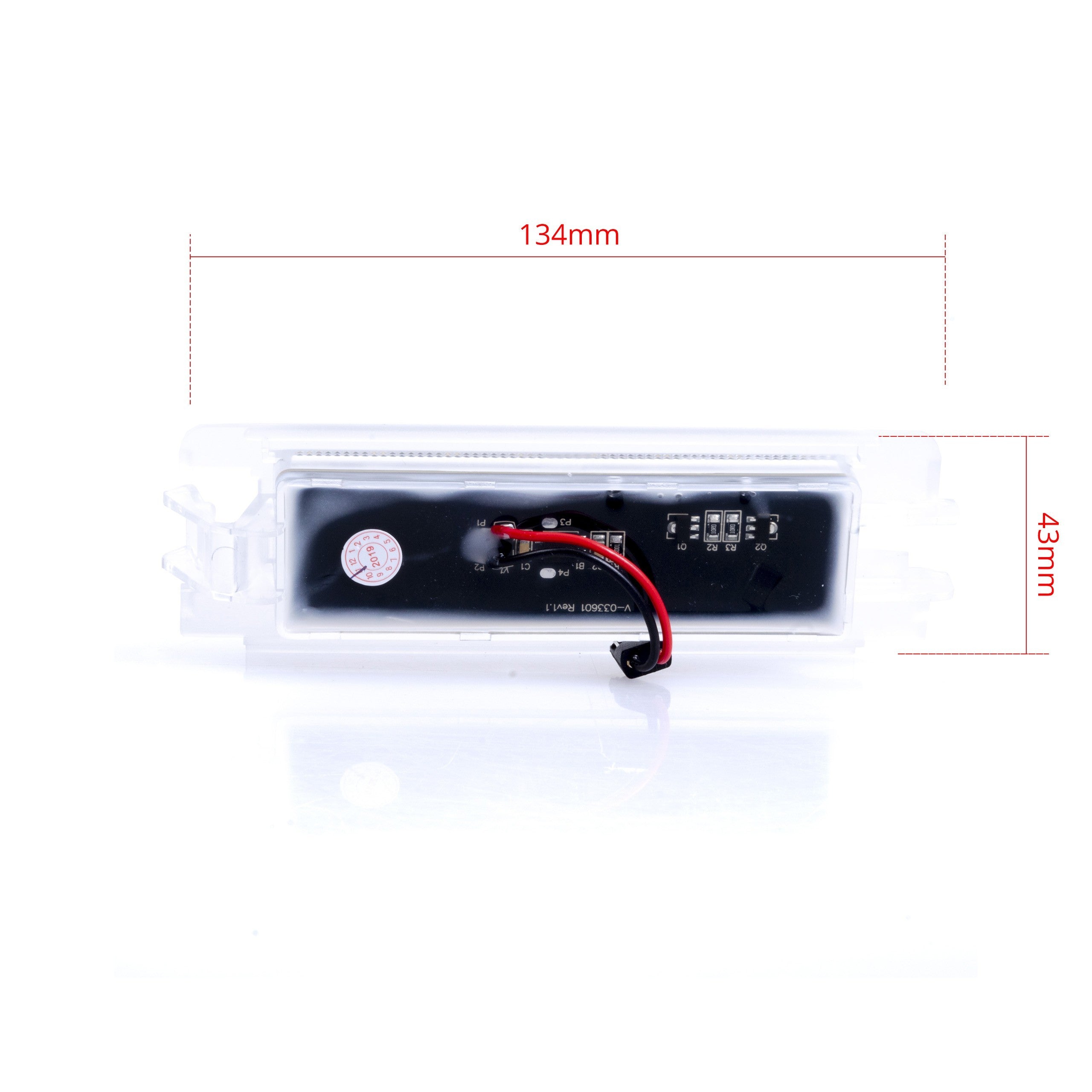 LED-skyltbelysning Dacia Sandero I .06–.09/Sandero II .10 m.fl.
