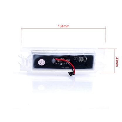 LED-skyltbelysning Dacia Sandero I .06–.09/Sandero II .10 m.fl.