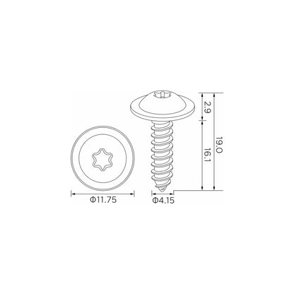 Fästclips Audi A1/A2 m.fl.