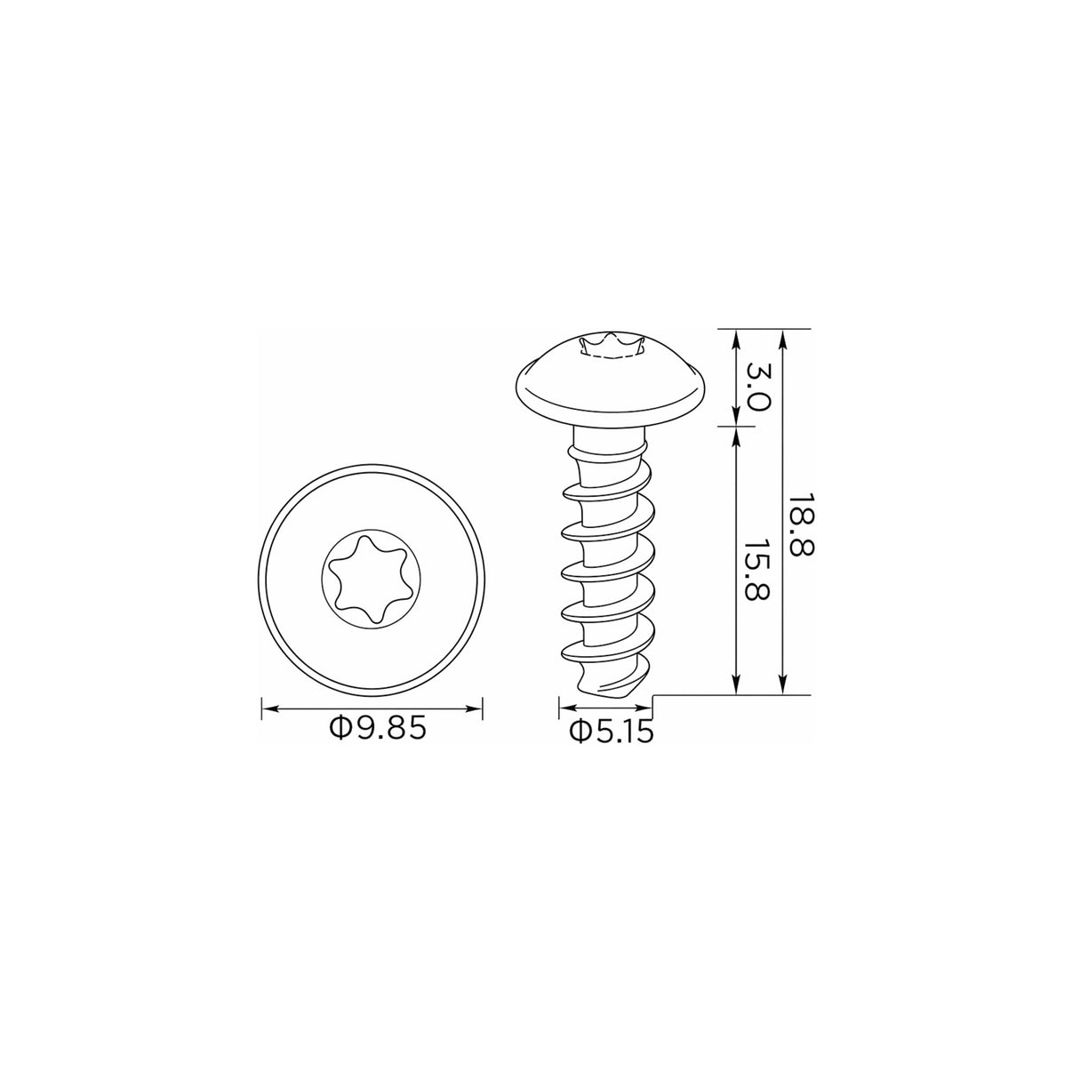 Fästclips VW Golf VII/Passat B5.5 m.fl. – 10-pack