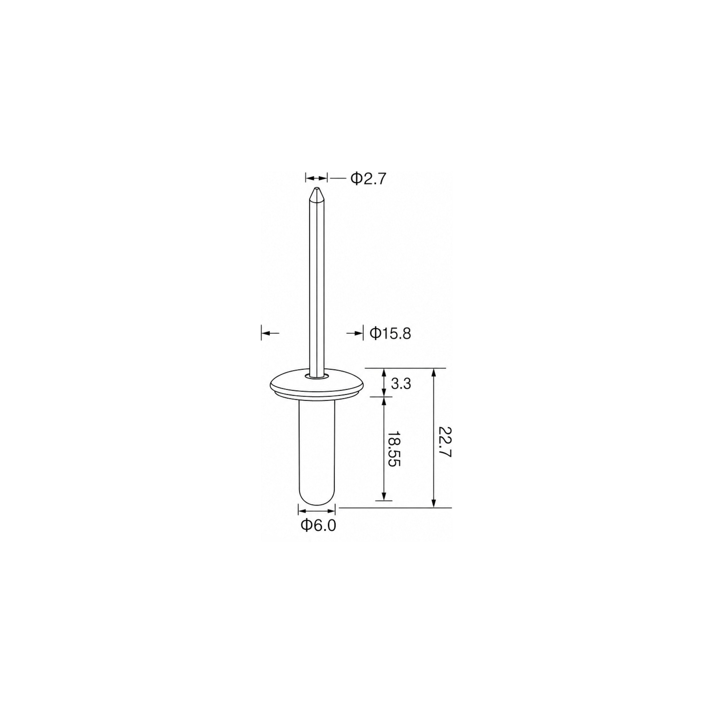 Fästclips Ford Ka – 10-pack
