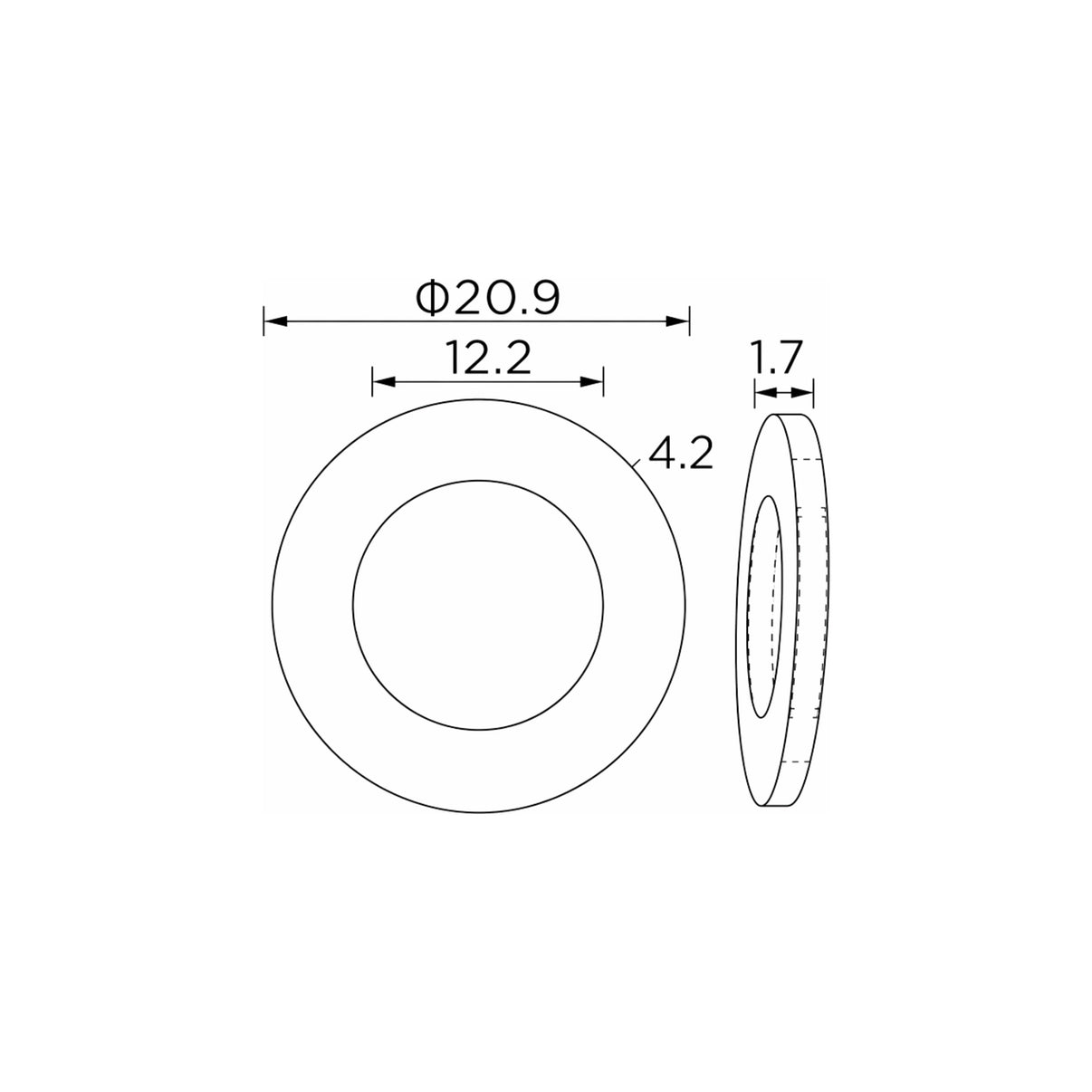 Fästclips Lexus Ct/Es m.fl. – 10-pack