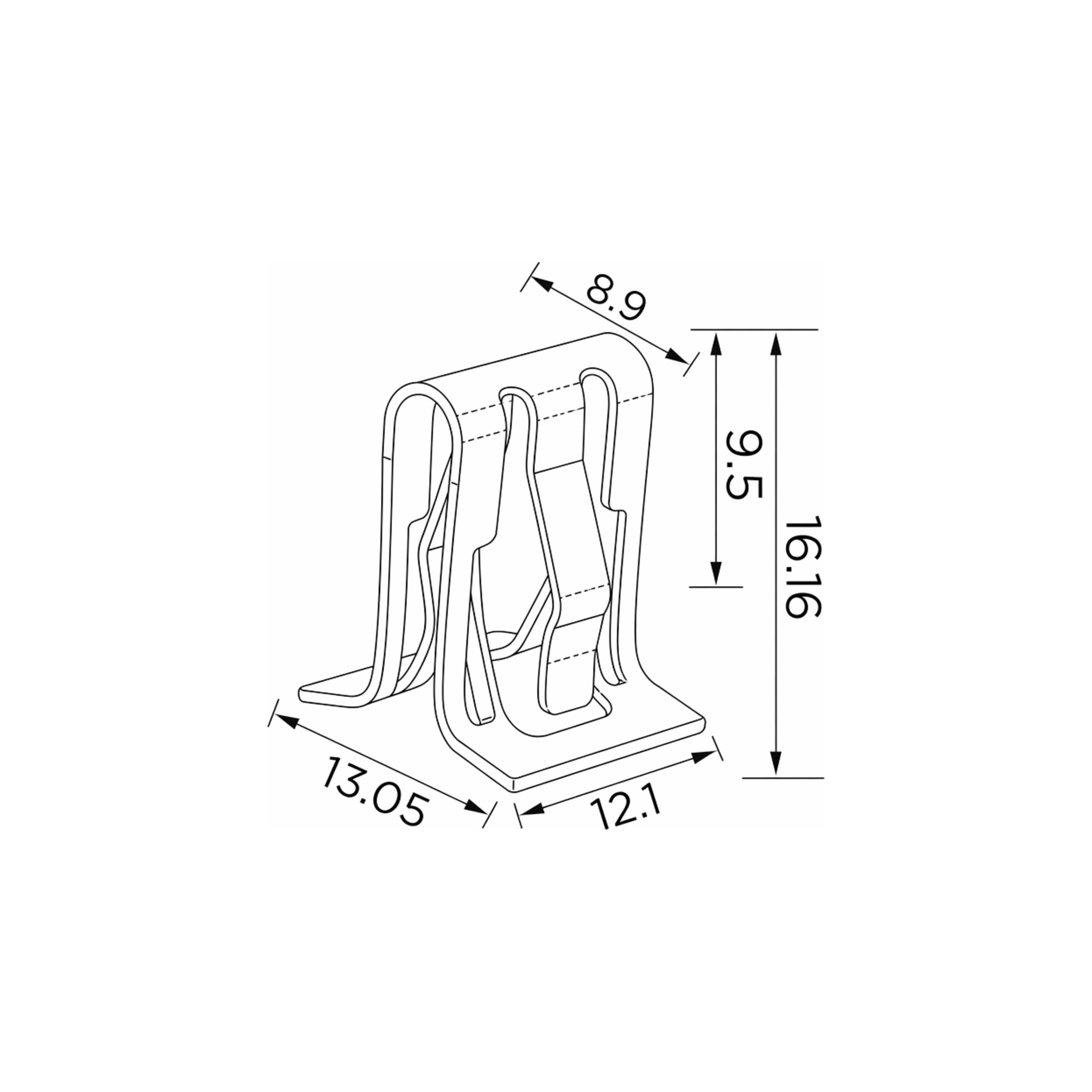 Fästclips Chevrolet Camaro Coupé/Captiva m.fl. – 10-pack