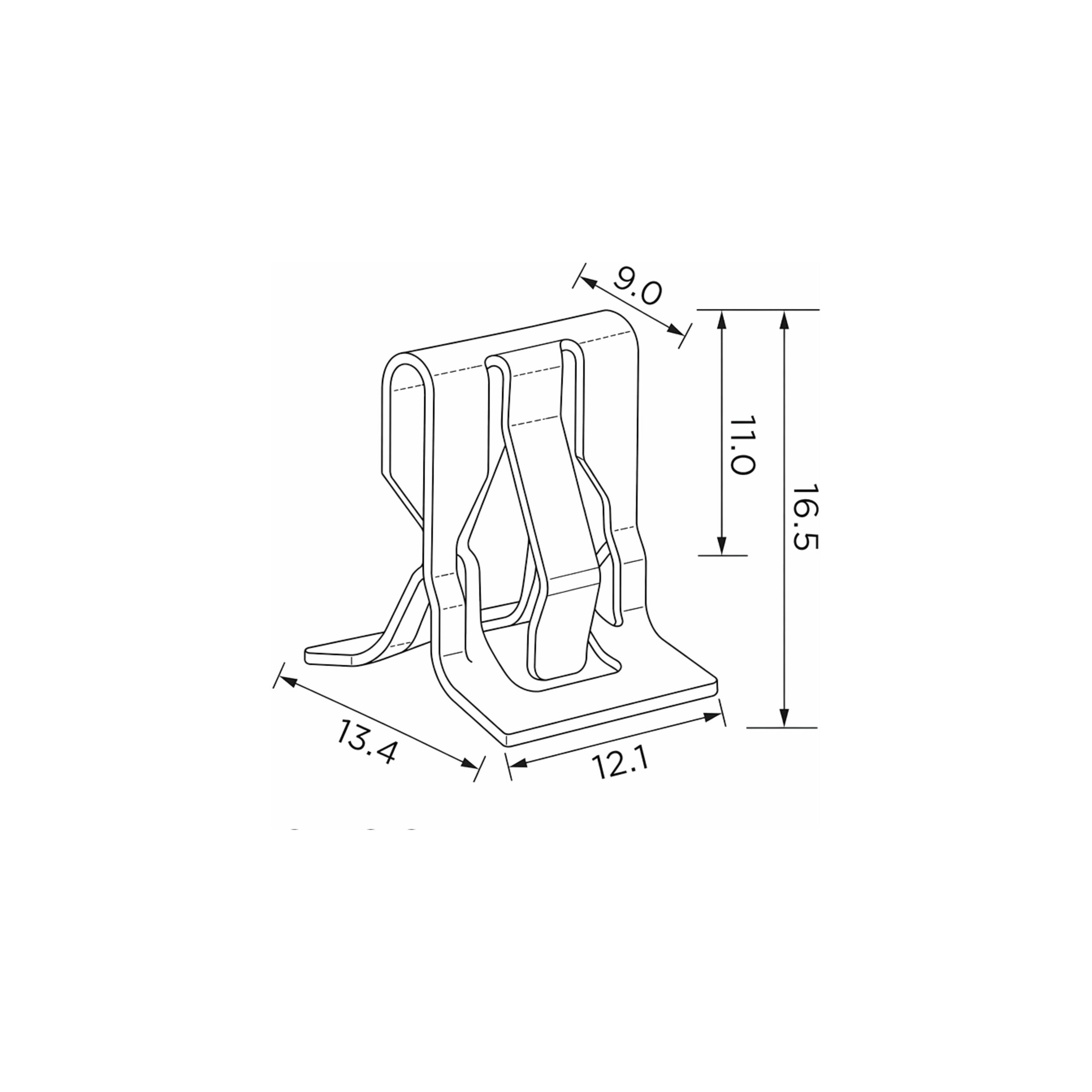 Fästclips Chrysler 200/Pacifica m.fl. – 10-pack