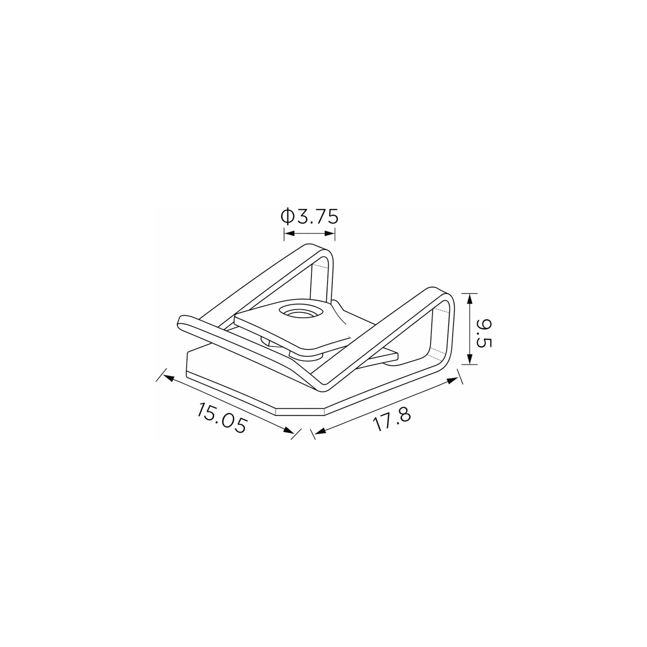 Fästclips BMW X3/X5 m.fl. – 10-pack