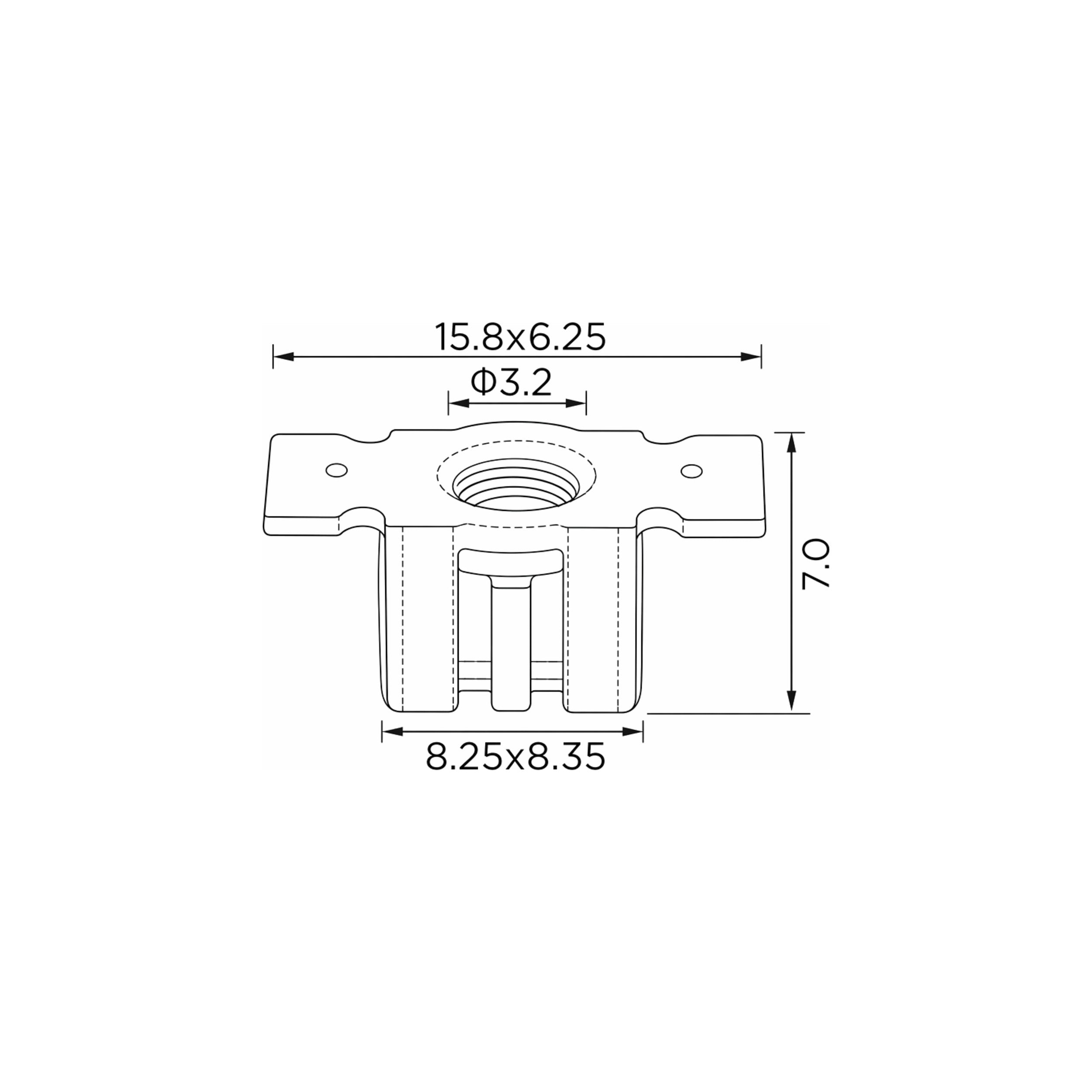 Fästclips Cadillac Ats/Cts m.fl. – 10-pack